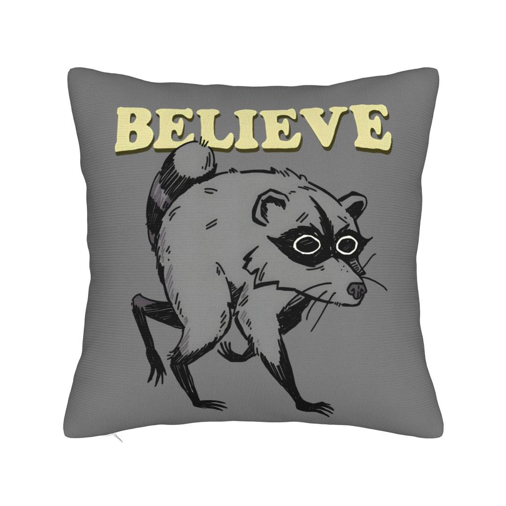 Protect Jimothy Raccoon Square Pillow Case Polyester Decorative Pillow  Customized Pillowcover Home Decor