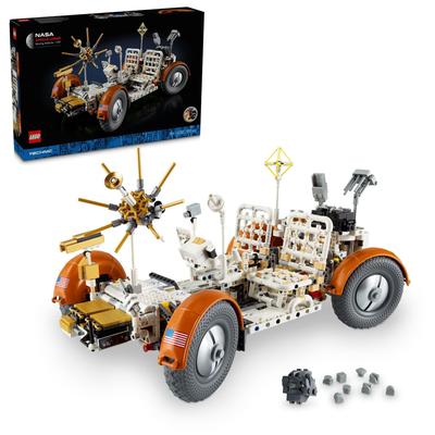 LEGO Technic NASA Apollo Lunar Rover LRV Игрушка Подарок на День Рождения Блок Рождество Мужчины Женщины Космический Автомобиль Автомобиль Мини-Автомобиль 42182 -