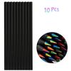 10PCS Rainbow Pencil Colorful Pencil 7-Color Wood Colorful Black Wood Painting Supplies Christmas Halloween Black Friday Gift