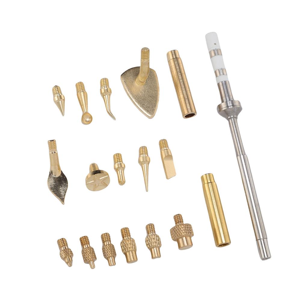 Инструмент для установки термозакладных 3D-печать Инструмент для сглаживания Набор Наконечник для термозакладных для финишной обработки модели