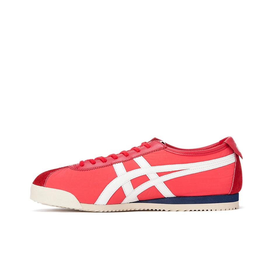 ONITSUKA TIGER Гибкие Нм Амортизирующие Нескользящие Низкие Повседневные Кроссовки Унисекс Розовый Белый 1183A917-600