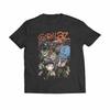 Графическая хлопковая унисекс футболка с участником Gorillaz Летняя дышащая Мужская мода Короткий рукав Футболка подарок фанату