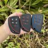 For Buick Envision S Plus Chevrolet Suburban Tahoe GMC Yukon Sierra 1500 Denali 5 Buttons Silicone Car Key Cover Case Keychain