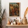 Религиозные византийские католические художественные принты современные христианские плакаты евангельские фигуры иллюстрации холст картины картины домашний декор
