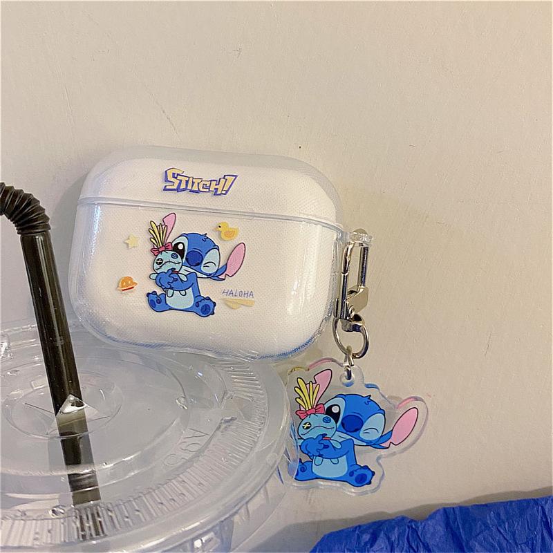 Suitable for AirPods111Pro generation cartoon cute Stitch Apple earphone cover Apple earphone case