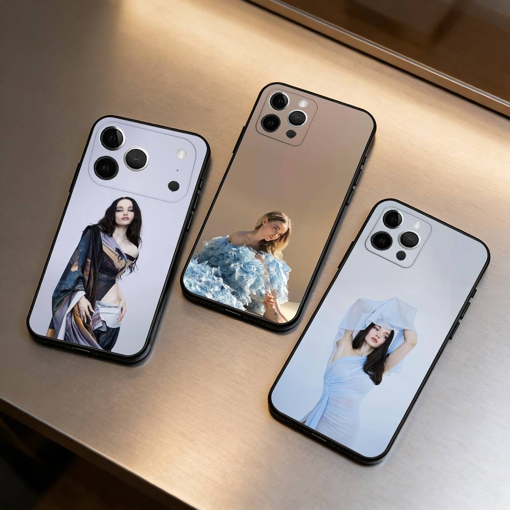 Dove Actor C-Cameron Phone Case For iPhone 17,16,15,14,13,12,11 Plus,Pro Max,Soft Silicone Black Cover