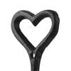 1/5PCS Home Decor Vintage Wall Mounted Cast Iron Coat Hooks Key Holder Heart Shape
