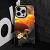 Чехол для телефона Сага о Такэси Злом Для iPhone 16,15,14,13,12,11,8,7,Pro,Max,Plus,Mini,XS,SE Противоударный Черный Матовый Жесткий