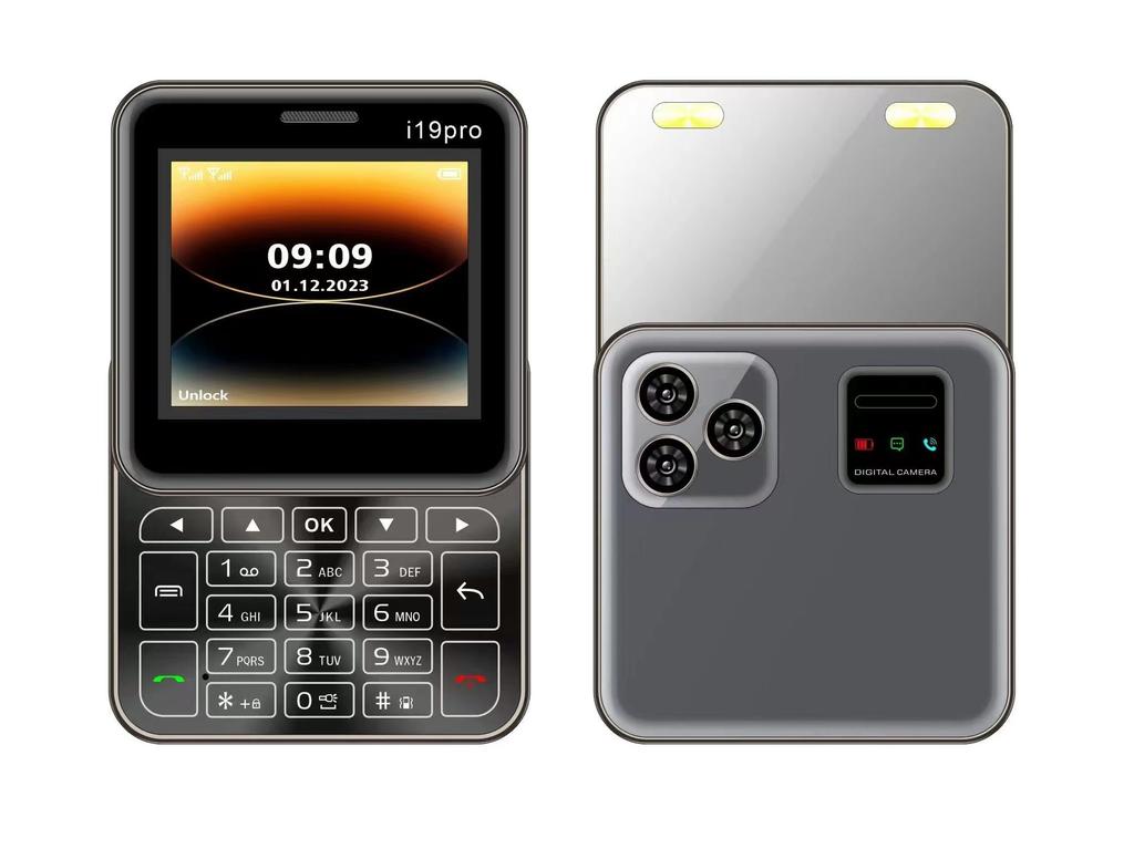 2,4-дюймовый классический цветной мобильный телефон с вращающейся сдвижной крышкой, автоматическая запись звонков, FM-радио, быстрый набор, волшебный голос, GSM, две SIM-карты, разблокированный, запасной телефон