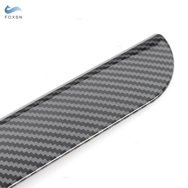 Автомобильные аксессуары, узор из углеродного волокна, внутренняя центральная консоль, полоски на приборной панели, накладка для VW Golf 6 MK6 GTI