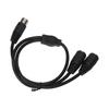 1.6ft MIDI Sync Breakout Cable High Accuracy Y Splitter Cable  Audio Signal Routing