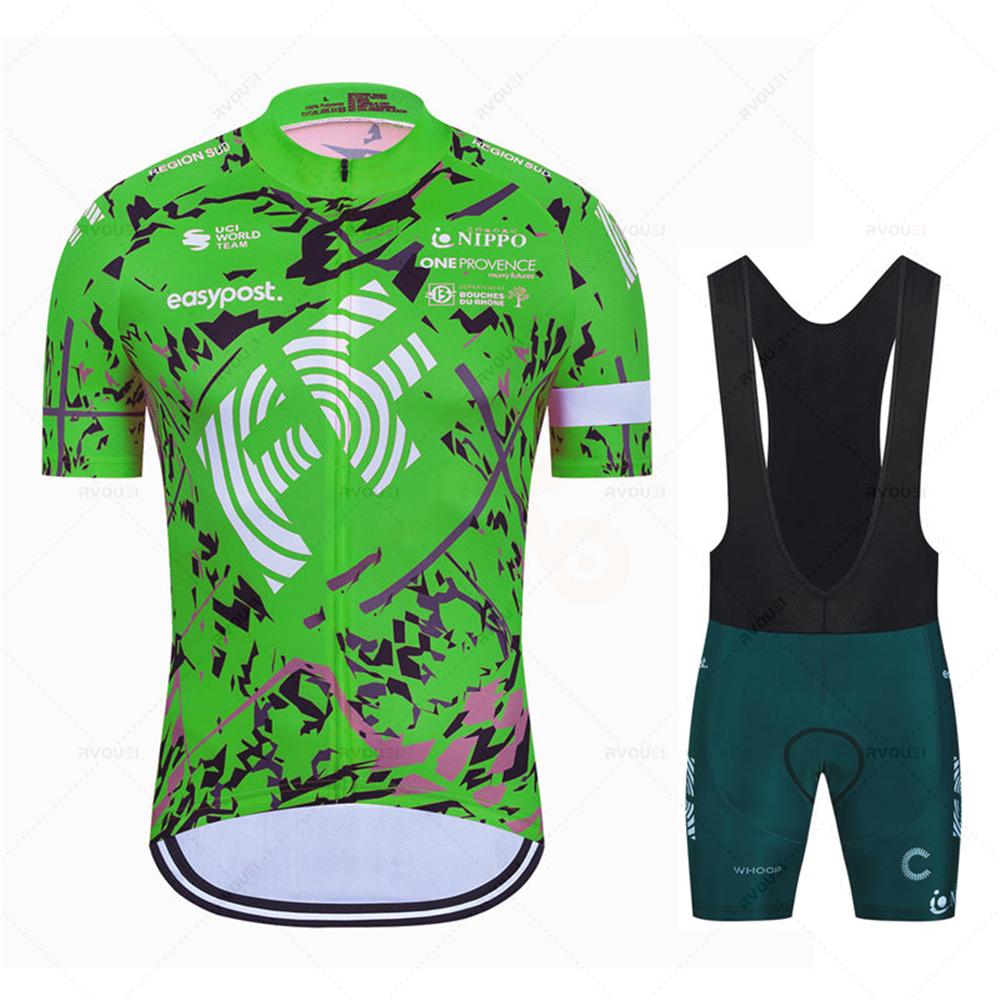 Summer Cycling Clothing Team Ropa Ciclismo Hombre Short Sleeve Cycling Jersey Set Mtb Bike Man Uniforme Maillot Bicycle