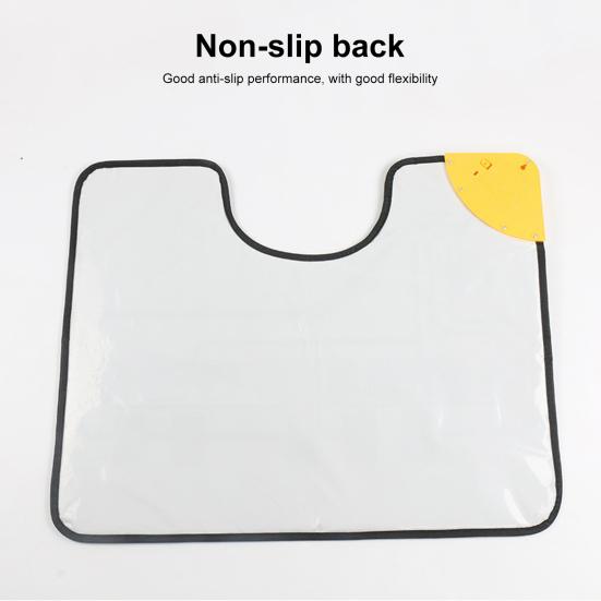 Фортепиано для унитаза, электронная клавиатура, художественный ковер со звуком фортепиано, портативный напольный коврик, коврик для клавиатуры с постукиванием пальцами ног, звучащий коврик