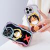 Cute Cartoon Pattern Cream Texture Casing Wavy Edge Soft Silicone Cover Phone Case for Vivo