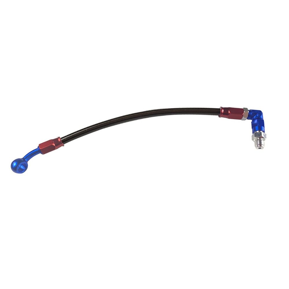 Retrofitting Motorcycle Tubing 90° Brake Oil Line Useful Motorcycle Hydraulic Tube Universal