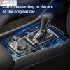 Для Mazda 3 Axela -2024 Пленка для интерьера автомобиля Центральная консоль Экран навигации Рычаг переключения передач Прозрачная защитная пленка из ТПУ Защита от царапин
