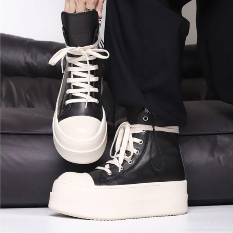 Shoes for Women Women's Ankle Boots Trendy Retro High-top Womens Shoes Fashion Casual Chunky Platform Luxury Designer Sneakers