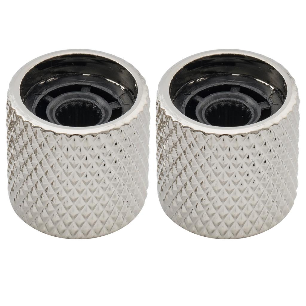 Musiclily Pro метрический размер стальные гитарные ручки с плоским верхом для импортной электрогитары Fender Telecaster/Precision Bass, (Набор 2)