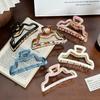 Chic Style Geometric Hair Claw Clip For Effortless Elegance In Trendy Shades