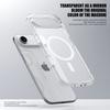 Для iPhone Air Чехол Совместимый с MagSafe ТПУ+ПК Прозрачная Задняя Крышка Телефона