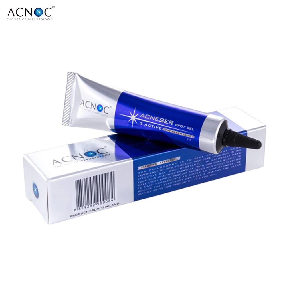 ACNOC Acneser Spot Gel 3 Active Cut Clear Cure 15 г - Тайский уход за кожей