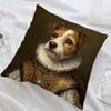 1 шт., садовый брелок для домашних животных. Наволочка для подушки с собакой в винтажном стиле