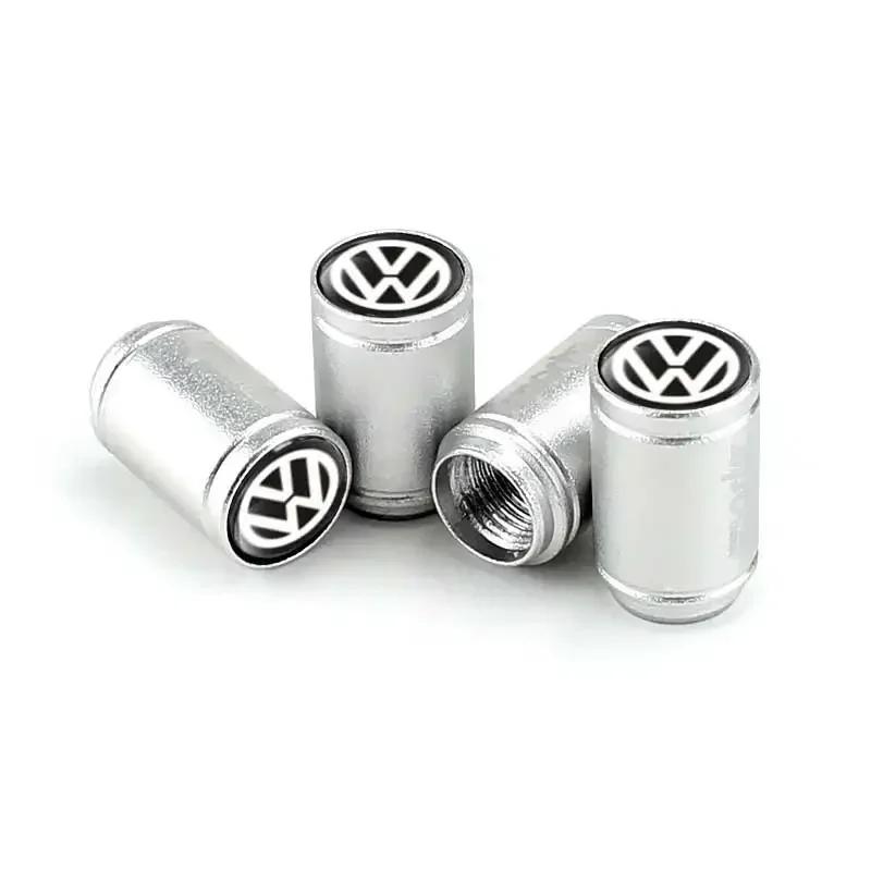 Для VW Новые 4 шт. Колпачки на ниппель колеса автомобиля, Защитные колпачки на шток для Volkswagen Passat Santana Touareg Tiguan GTI Rline Bora Jetta Bee