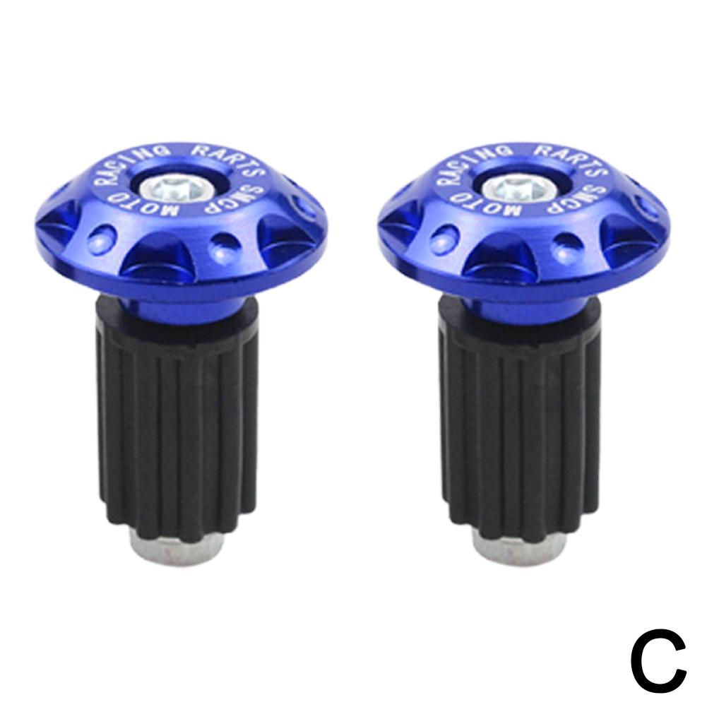 Motorcycle Handlebar Plug Modified Aluminum Alloy Plug Scooter Plug Faucet Electric Accessories Handlebar Plug Handlebar H9w4
