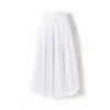 1PC A-line Midi Skirt Women Mesh Tulle Many Colors With Lining Spring Skirt Summer High Waisted Solid Color