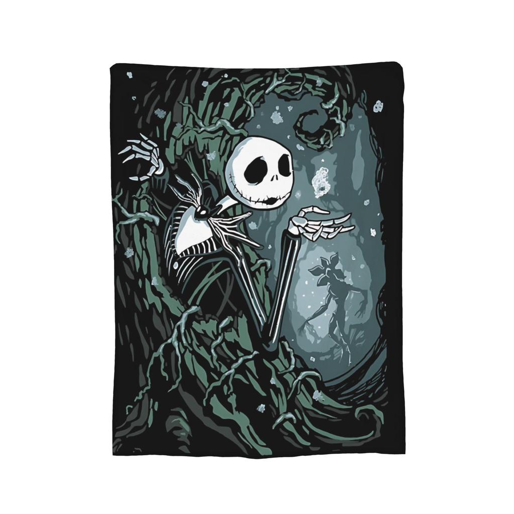 The Nightmare Before Christmas Jack Costume Flannel Throw Blanket Blanket for Bed Couch Ultra-Soft Bedding Throws,