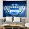 Queens Park Rangers Crest Tapestry, Unique Design Tapestry, Suitable for Bedroom,Livingroom, Playroom,Heartwarming Fan Holiday Gifts