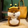 Kawaii Marmot Plush Toys Simulation Groundhog Cosplay Bee Ladybug Stuffed Animal Pillow Doll Birthday Gift Room Decoration