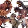 34style Prehistoric Dinosaurs World Pterodactyl Tyrannosaurus Animals Model Dinosaur Mouth Can Open and Close for Kids Gift