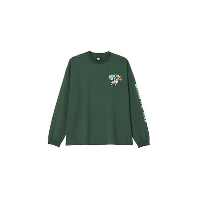 [Canterbury] Футболка с длинным рукавом L/S TEE CHASE THE TRY FG_Лесной зеленый XL