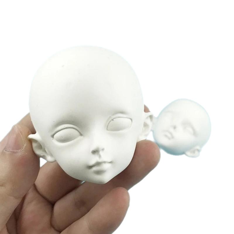 1 шт. Полимерная глина Голова Скульптура Sculpey Ручные Инструменты 3D Лицо Ребенка Силиконовые Формы Форма Человеческого Лица DIY Модифицированные Аксессуары для Кукол