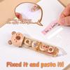 5Pcs Capybara Stationery Assortment Set Pencil Case Ruler Eraser Correction Tape Pencil Sharpener Set Student Gifts