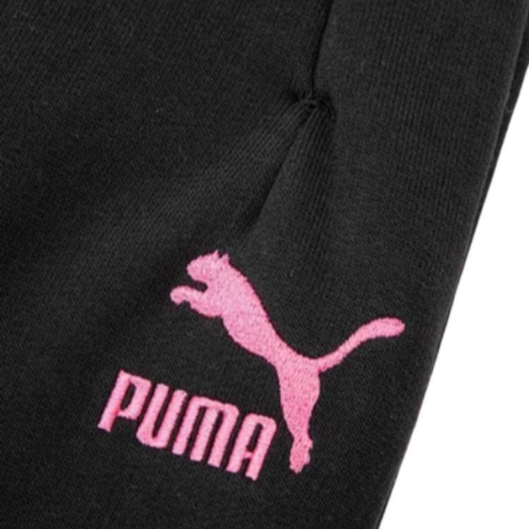 Puma Повседневные брюки женские черные умеренные с манжетами 625168-01