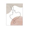 Abstract Figure Lovers Canvas Painting Wall Art Bohemia Modern Line Poster and Print Minimalist Picture Home Interior Room Decor