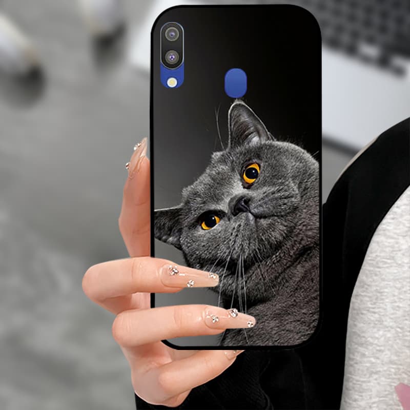 For Samsung M20 M30 M30S Case Soft Silicone Cover For Samsung Galaxy M30s M 30S M20 M30 Phone Case TPU Protecting Camera Fundas