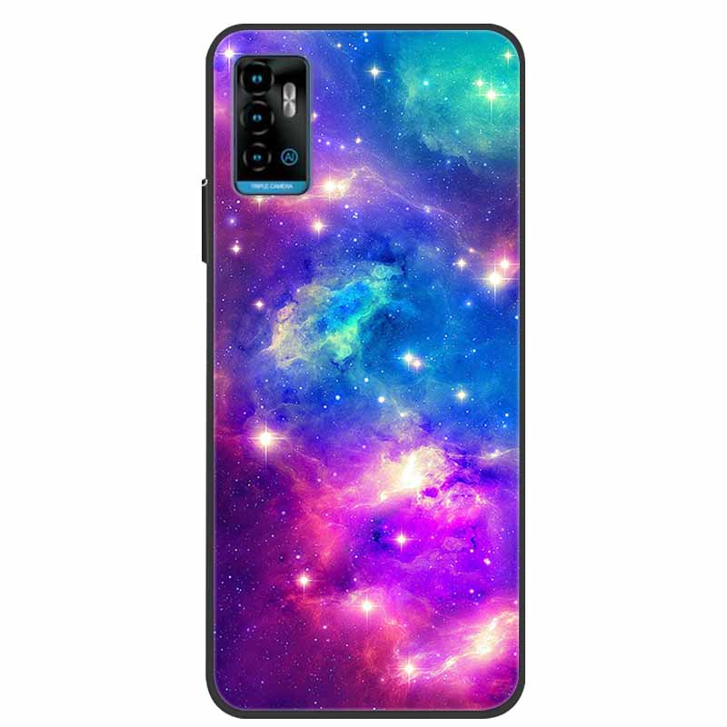 Для ZTE Blade A71 Чехол Силиконовая Задняя Крышка Чехол для Телефона Для ZTE Blade A71 Мягкие Чехлы для ZTE BladeA71 A 71 2021 Защитный Бампер