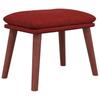 Footstool Burgundy 45 x 29.5 x 35 cm Fabric