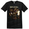Sepultura Хэви-метал Группа Портрет Футболка Концерт Музыка Фан Графическое Искусство Футболка