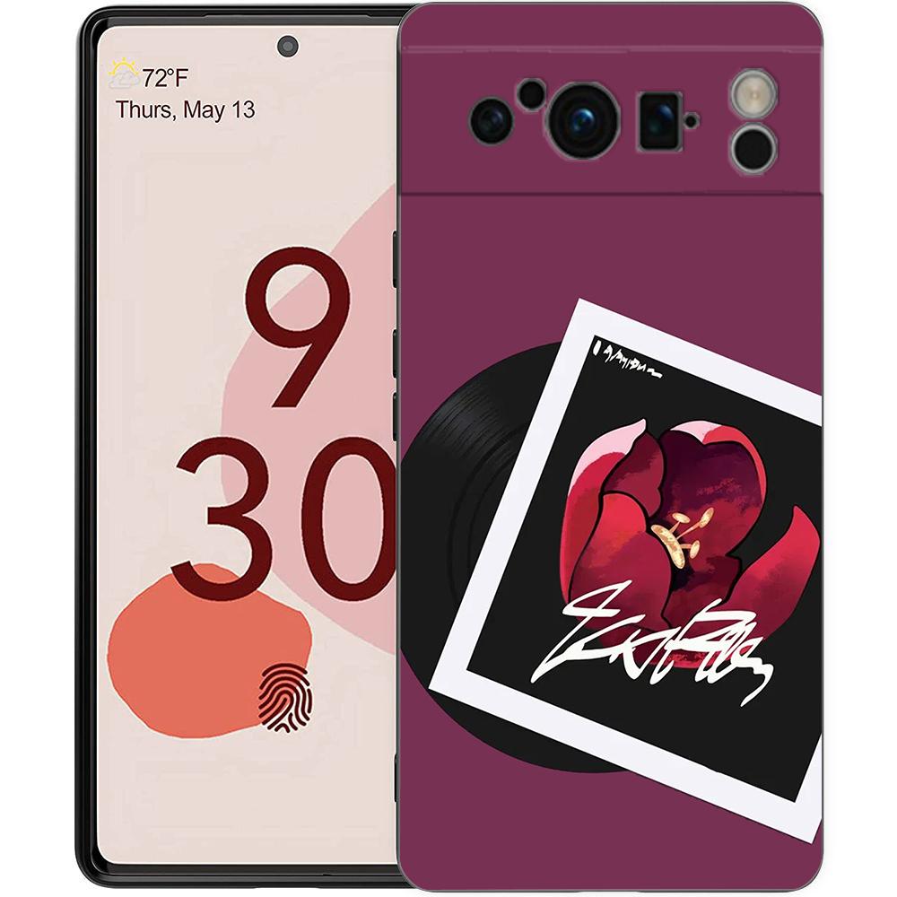 Чехол для телефона Google Pixel 9 8 8A 7 7A 6 Pro XL 6A 5G Черный Мягкая задняя крышка Оболочка из ТПУ Honkai Star Rail Игра Тот же стиль