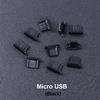 JCD 10pcs Silicone Type-C Micro USB Dust Plugs Phone Anti-dust Protector Cover USB Charging Port HDMI-Interface RJ45 For Laptop2