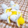 New Bags Phone Pendant Soft Plush Toy Keyrings Banana Pendant Mini Key Chains