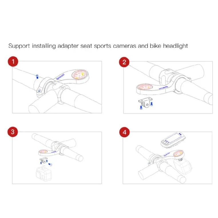 IGPSPORT Wireless Speed Cadence HR50 Heart Rate Sensor SPD70 CAD70 S80 Waterproof Bike Computer Mount Cycling Spare Parts