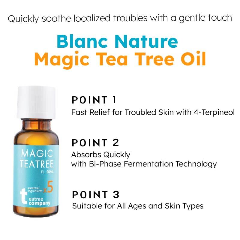 [ Blanc Nature ] Masic Teatree Oil 20ml