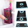 Kitchen Organizer Recycle Foldable Hanging Holder Plastic Breathable Mesh Garbage Bag Storage