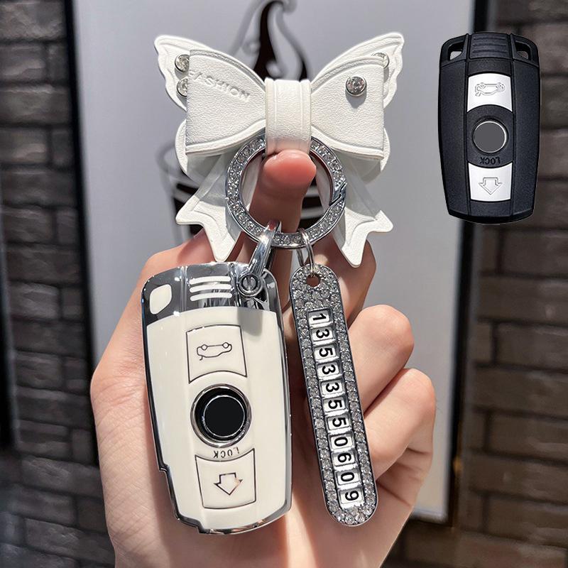 New TPU Car Key Case Cover For BMW E90 E60 E70 E87 3 5 6 Series M3 M5 X1 X5 X6 Z4 E71 E72 E88 E89 E91 E92
