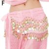 Women's 3 Rows Waist Chain Belt Hip Scarf Belly Dancing Clothing Accessories Belt Skirt Fashion